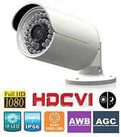 2 megapixel 1080P HD-CVI Security IR Bullet Camera, 8mm Lens, IP66