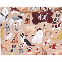 Jillson & Roberts Medium Gift Bags, Santa's Helpers (30 Pcs)