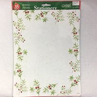 35 Sheets Holiday Painted Stationary