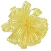 Offray Kendra Craft Ribbon, 5/8-Inch Wide by 25-Yard Spool, Yellow/Opal
