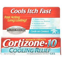 Cortizone-10 Cooling Relief Anti-Itch Gel 1 oz (Pack of 7)