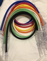 Paradise Turbo 70" Silicone Shisha Nargila 100% Washable Hookah Hose (Assorted Colors)