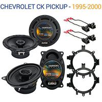 Compatible with Chevy CK Pickup 1995-2000 Factory Speaker Upgrade Harmony R5 R46 Package New