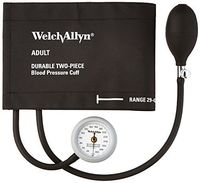 Welch Allyn DS44-11CB Gauge with Durable Two Piece Cuff and Bladder, Adult