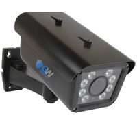 GW Security 3MP HD 1080P Outdoor Sony CMOS PoE IP License Plate Camera with 9-22mm Varifocal Motorized Optical Zoom Len, Support Alarm, OSD, Onvif. Capture Vehicle Speed up to 90 km/h (56MPH)