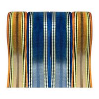 Ribbon-King 1-1/2” Summer Stripe Ribbon Perfect for Ceremony Home Decor, Craft Trim Use, Cake Packing, Wedding Stylish Gift Box Floral Wrapping, 2 Colors Total 80 Yard