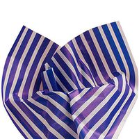 Purple Passion Blossom Flowers Floral Art DIY Crafts Tissue Paper for Gift Wrapping 20"X30" 5 Sheets