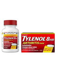 Tylenol 8 Hour Arthritis Pain Tablets with 650 mg Acetaminophen for Arthritis & Joint Pain, 225 ct