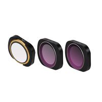 Insaneness for DJI OSMO Pocket - 3PC CPL+ND8+ND16 Camera Lens Filters (A)
