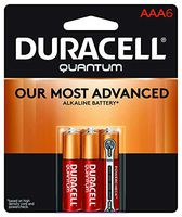 Duracell - Quantum AAA Alkaline Batteries - long lasting, all-purpose Double A battery for household and business - 6 count