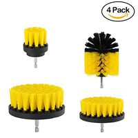 Electric Drill Brush Floor Carpet Brush Glass Cleaning Polishing Brush All Purpose Power Scrubber Cleaning Kit (4 piece)