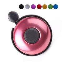 REKATA Bike Bell, Loud Sound Bicycle Bell for Adults Kids Girls Boys(Pink)