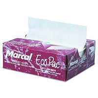 Marcal 5290 Eco-Pac Interfolded Dry Wax Paper, 6 x 10 3/4, White, 500 per Pack (Case of 12 Packs)
