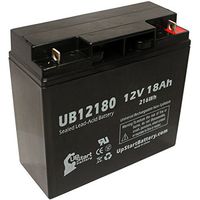 Replacement for First Power FP12150 Battery - Replacement UB12180 Universal Sealed Lead Acid Battery (12V, 18Ah, 18000mAh, T4 Terminal, AGM, SLA)