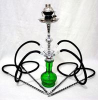 Jade Lounge 4 Hose Hookah Pipe 22" Shisha Narghile Smoking Set