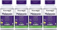 Natrol Melatonin Fast Dissolve Tablets, Citrus Punch 10mg, 60Count (Pack of 4)
