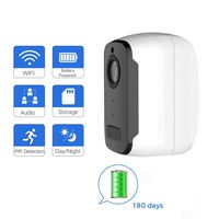 SDETER Outdoor Security Camera,Wireless Rechargeable Battery Powered Surveillance System,WiFi IP Hd CCTV Video House Monitor