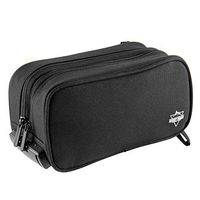 Smell Proof Pouch with Combination Lock – Premium Waterproof Double Zipper Lining Travel Bag – Odor Proof Activated Carbon Technology – Durable Anti-Cut Double Compartment Case with Strap