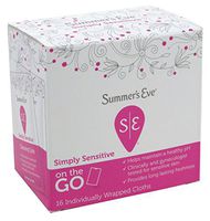 Summer's Eve Cleansing Cloths, Simply Sensitive, 16 Count