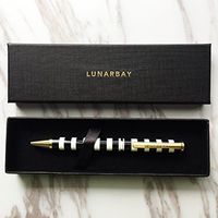 Signature Pen - Premium Stripes // Lunarbay Pen // Lunarbay Signature Pen // Pretty Pen // Minimalist Pen // www.lunarbaystore.com