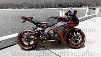 Gloss Black w/Red Fairing Bodywork Injection for 2008-2011 Honda CBR 1000 RR CBR1000RR