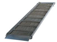 Vestil AWR-G-38-16A Aluminum Grip-Strut Walk Ramp, 1000 lb, 191" Length, 39.375" Width, 3.75" Height
