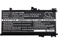 KML Battery for HP 15-AX033TX 849570-541 849910-850,fit Model HP Pavilion 15 UHD 15-BC(5100mAh / 58.91Wh,11.55V,Li-ion)
