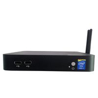 Meegopad Intel Core i7 NUC 8GB RAM 128GB SSD Ubuntu Mini PC with I5-4210U HD 4400 Graphics LAN 1000MB WiFi Bluetooth USB 3.0 Box