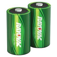 Rayovac Pl713-2 Genb Ready-To-Use Rechargeable Plus Batteries (D Battery; 2Pk; 3,000Mah)