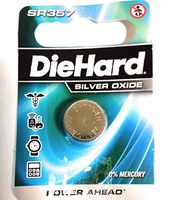 DieHard Silver Oxide SR357 Battery
