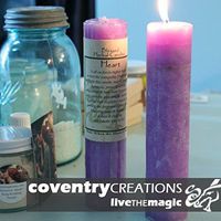Blessed Herbal - Heart Candle