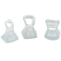 High Heel Protectors Stiletto Plastic Replacement Tip Caps Anti-Slip Durable 3 Sizes Gifts for Outdoor Wedding or Event Protecting Heels from Grass Gravel Bricks and Cracks