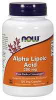 NOW® Alpha Lipoic Acid, 250 mg, 120 Veg Capsules