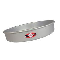Fat Daddio's PRD-143 Round Cake Pan, 14 x 3 Inch, Silver