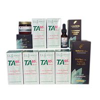 T.A. Sciences | TA-65 | 6x90 Capsules/250 U | Free $290.00 Value|Rg-Cell Peptides EGF &AFA Algae Skin Moisturizer+Serum+Cleanser 