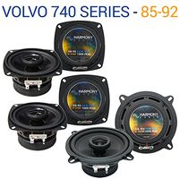 Compatible with Volvo 740 Series 1985-1992 Factory Speaker Upgrade Harmony R4 R5 Package New