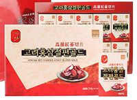 Korean Red Ginseng Root Slices 200g / 7oz (10ea X 20g) Saponin Panax