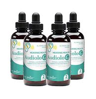 Audiolo-g Natural Ear Drops – New Reverse Hearing Loss Formula – Homeopathic Blend of Organic Extracts & Essential Oil for Seniors, Adults and Kids