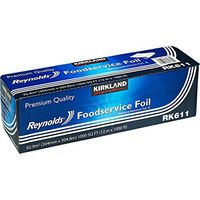 Kirkland Signature, Reynolds Standard Foodservice Foil Roll Premium Quality 1,000 Linear Feet 12" Wide