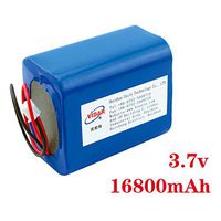 Rechargeable Lithium Ion Battery Pack - VIDAR 3.7V 16800mAh High Capacity Li-ion Battery Pack with JST PH2.54/2P Plug-in(Customizable) for Electronics,Toys,Lighting,Equipment