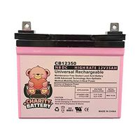 Charity Battery 12V 35AH U1 Deep Cycle AGM Solar Battery Replaces 33Ah, 34Ah, 36Ah