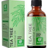 100% Pure Tea Tree Oil Natural Essential Oil with Antifungal Antibacterial Benefits for Face Skin Hair Nails Heal Acne Psoriasis Dandruff Piercings Cuts Bug Bites Multipurpose Surface Cleaner
