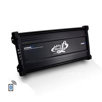 Lanzar Amplifier Car Audio, 4,000 Watt, 6 Channel, 2 Ohm, Bridgeable 4 Ohm, MOSFET, RCA Input, Bass Boost, Mobile Audio, Amplifier for Car Speakers, Car Electronics, Wireless Bluetooth