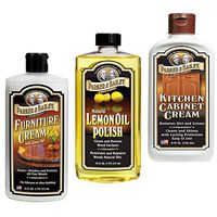 Parker and Bailey Bundle- Natural Lemon Oil polish, Furniture Cream & Kitchen Cabinet Cream