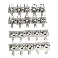 Battery Spring - 20pcs Replacement Metal Battery Spring Contact Plate Silver Aaa - Outpouring Barrage Outflow Jump Bombardment Hop Leaping Springtime Vernal Bounce Shelling Form