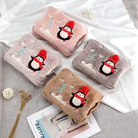 Hot Water Bottle Winter Hand Warmer Reachargeable Safe Hot Water Bag Heating Pad Rechargeable Electric Hot Water Bag Portable Electric Heat Pain Winter Expressive Gift