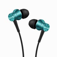 1MORE Piston Fit in-Ear Earphones Fashion Durable Headphones with 4 Color Options, Noise Isolation, Pure Sound, Phone Control with Mic for Smartphones/PC/Tablet - Blue