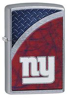 Zippo NFL New York Giants Street Chrome Pocket Lighter