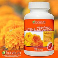 TruNature Vision Complex with Lutein & Zeaxanthin - Great Value Pack of 3 (420 Softgels Total)