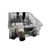 Acxico 1Set Pixie DIY Kits 7.023MHz Shortwave Radio 40M CW Receiver Transmitter with Buzzer LED Transceiver